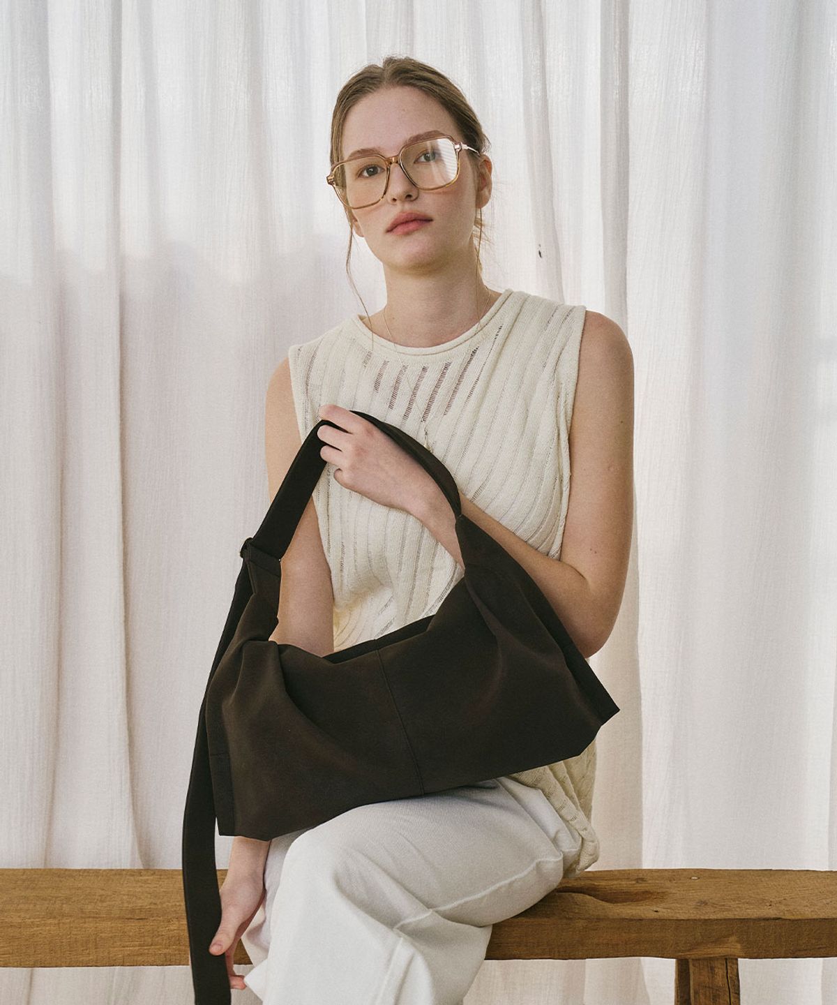 무르(MUR) Nuovo Slouch Hobo Bag(8color)