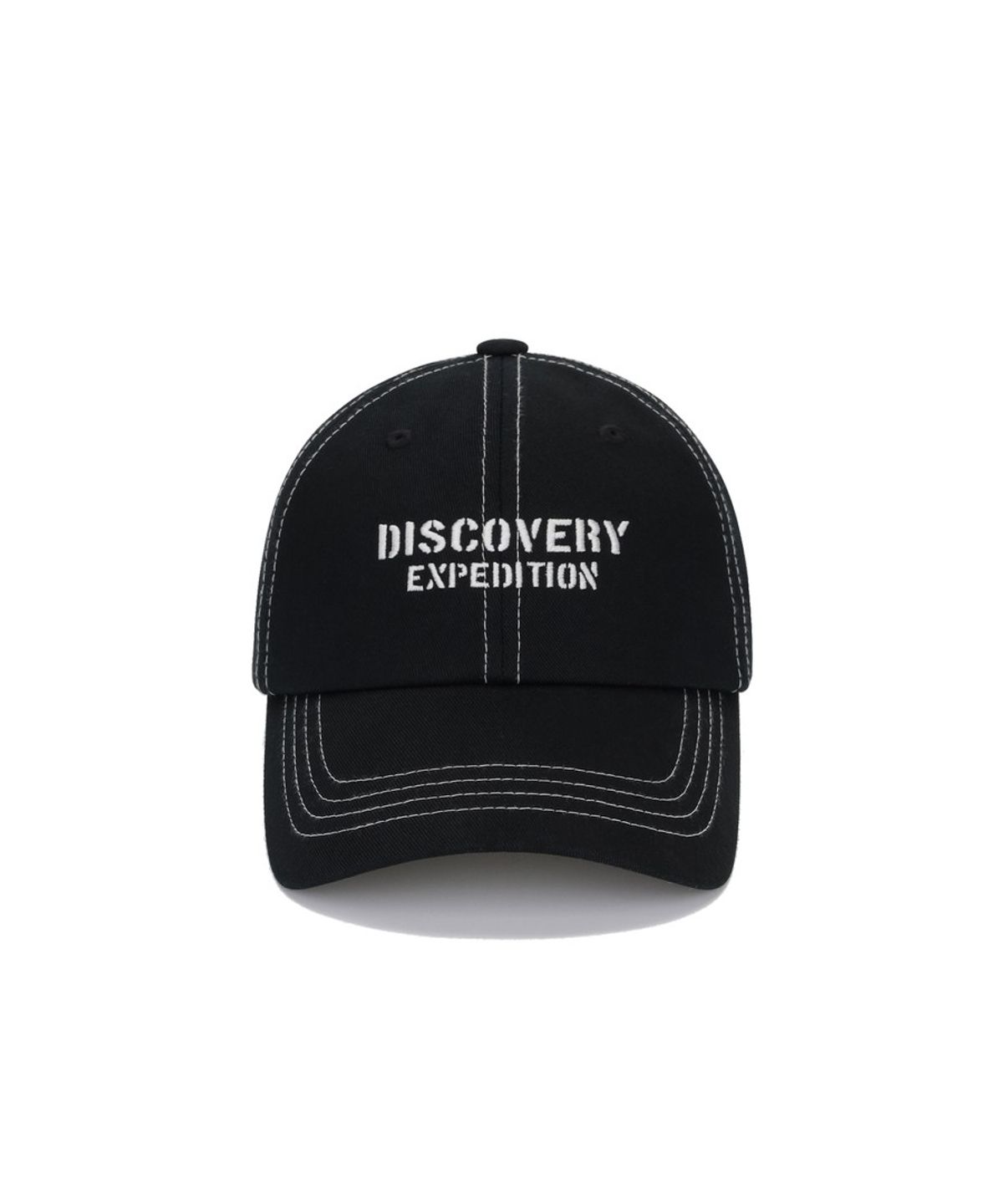 디스커버리 키즈(DISCOVERY KIDS) 리틀 디스커버러 컬러블럭 볼캡 (BLACK)