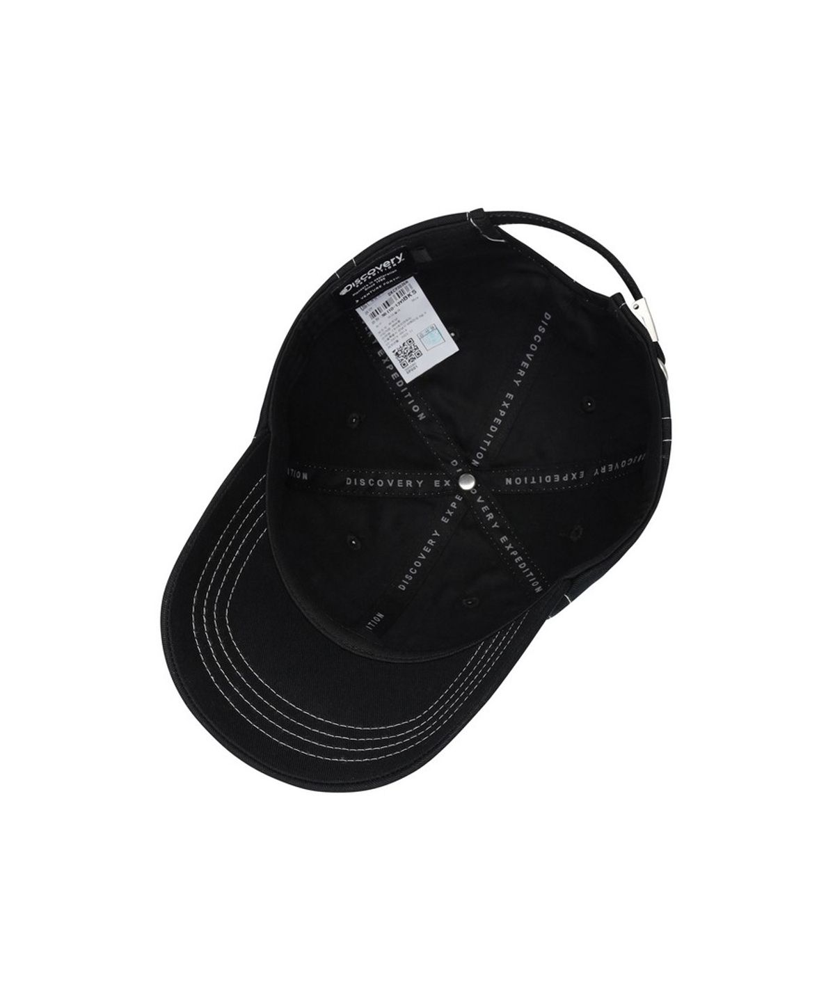 디스커버리 키즈(DISCOVERY KIDS) 리틀 디스커버러 컬러블럭 볼캡 (BLACK)