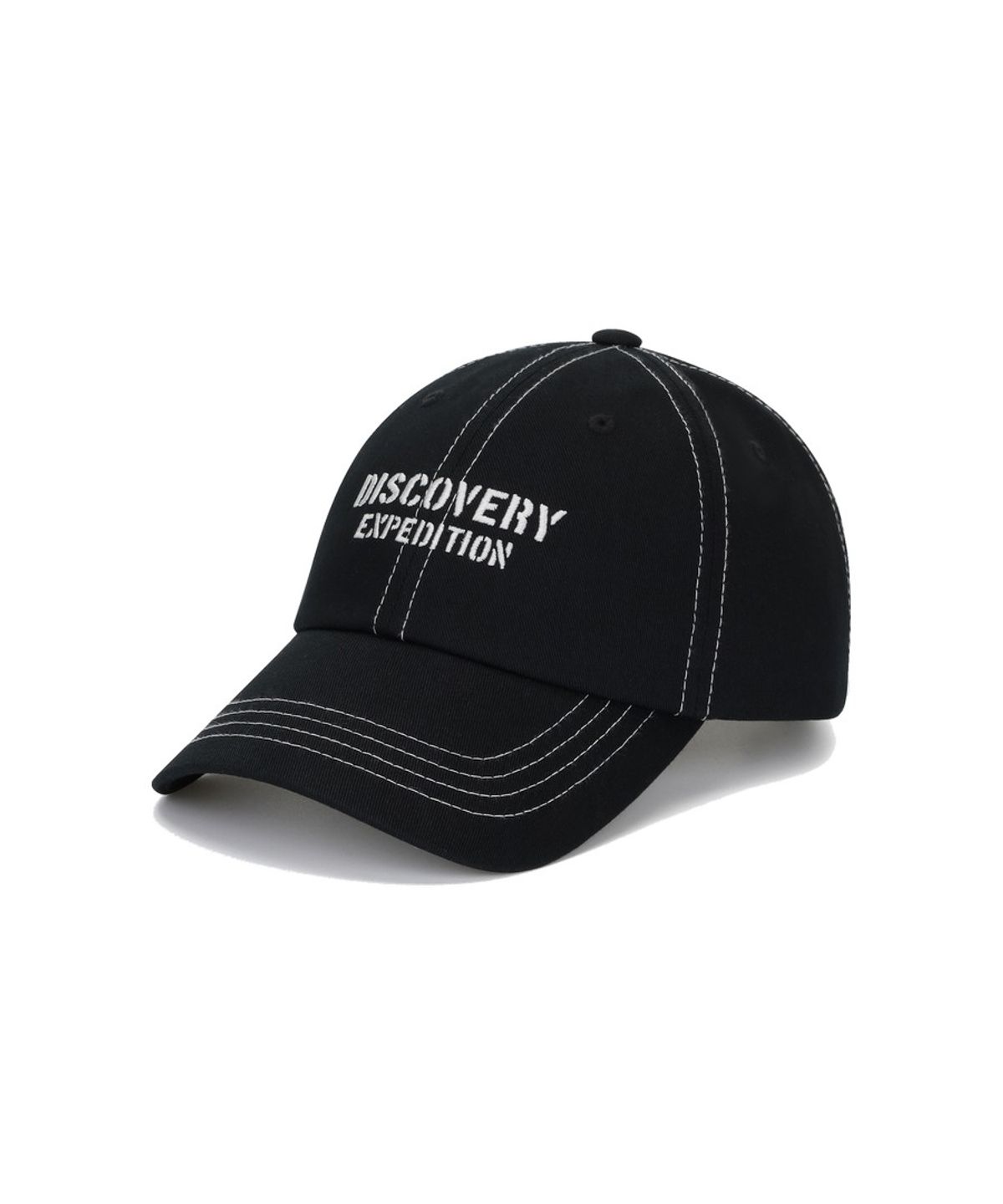 디스커버리 키즈(DISCOVERY KIDS) 리틀 디스커버러 컬러블럭 볼캡 (BLACK)