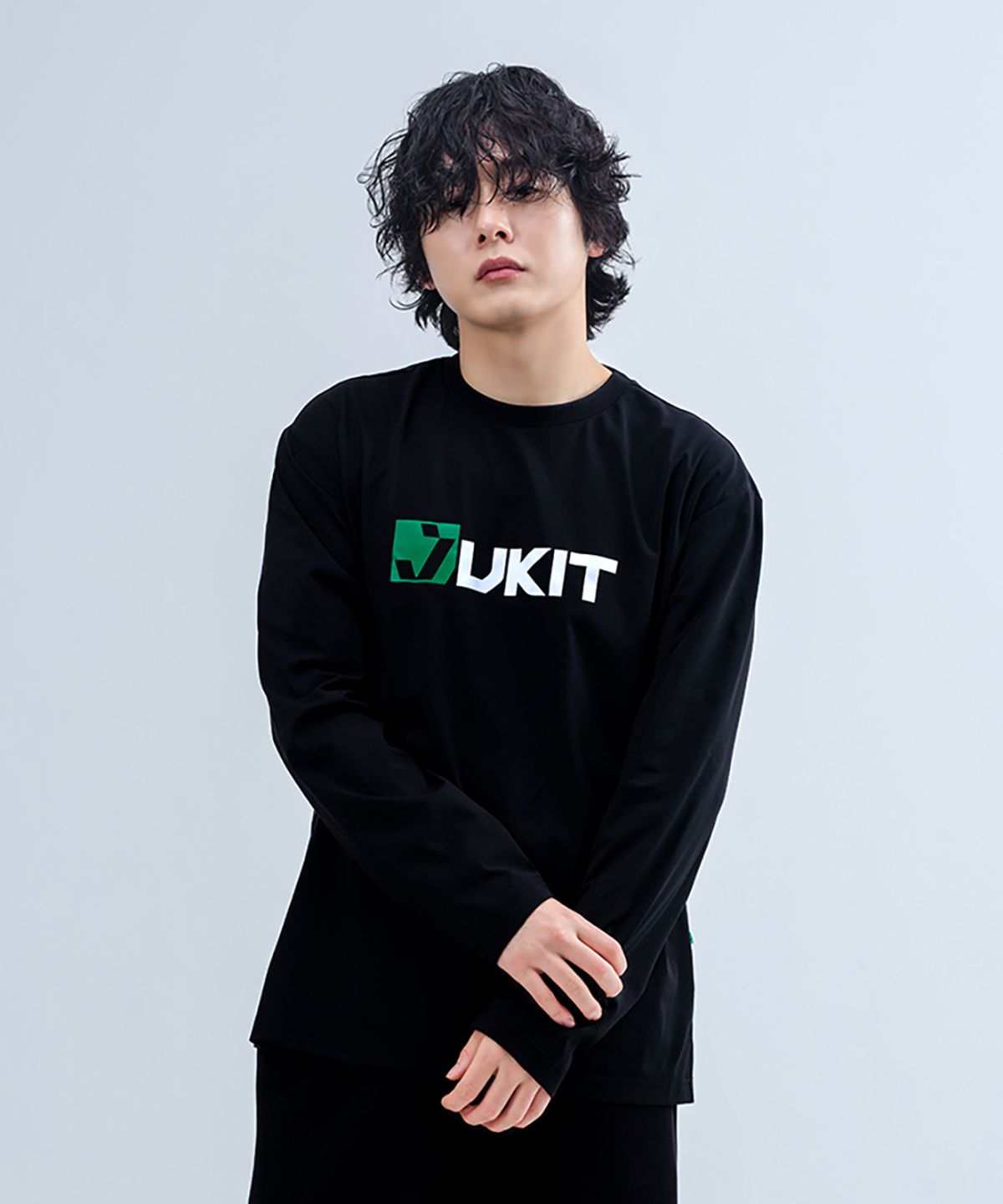 주키트(JUKIT) 풋볼 A1 긴팔티 풋살 축구 기능성 티셔츠 - 블랙