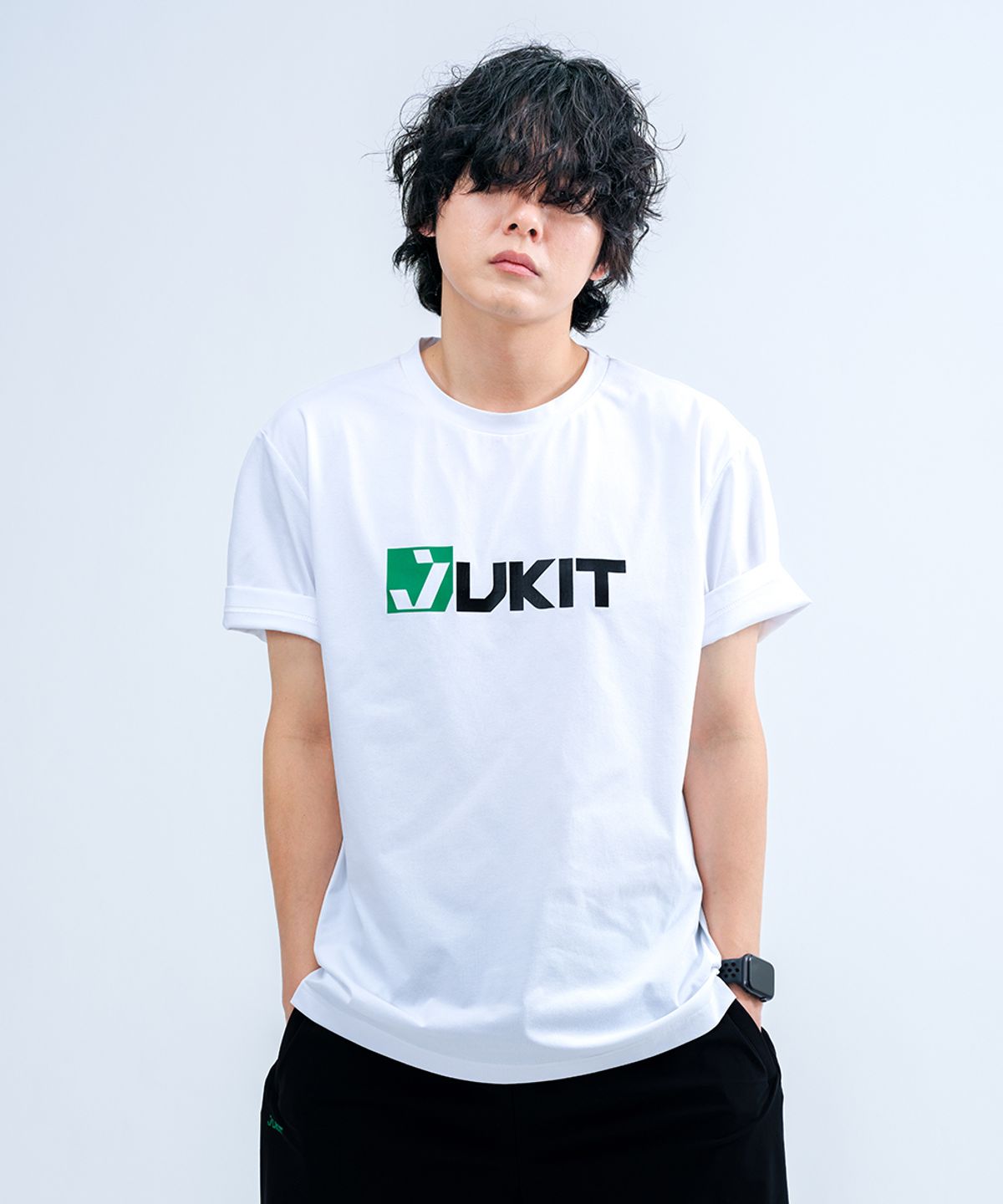 주키트(JUKIT) 풋볼 A1 반팔티 풋살 축구 기능성 티셔츠- 화이트