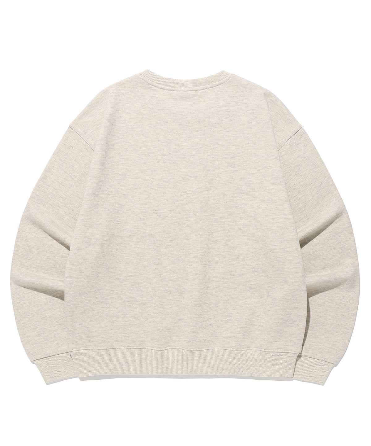 킴스 프레시 코튼 마켓(KIMS FRESH COTTON MARKET) Messy Alpha App Sweatshirt Oatmeal