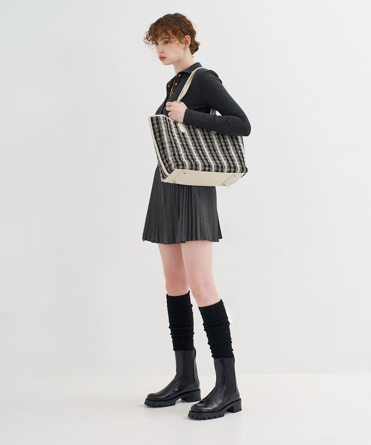 비마이사이드(BMYSIDE) 퍼스트 퀸 백 First Queen Bag (White)
