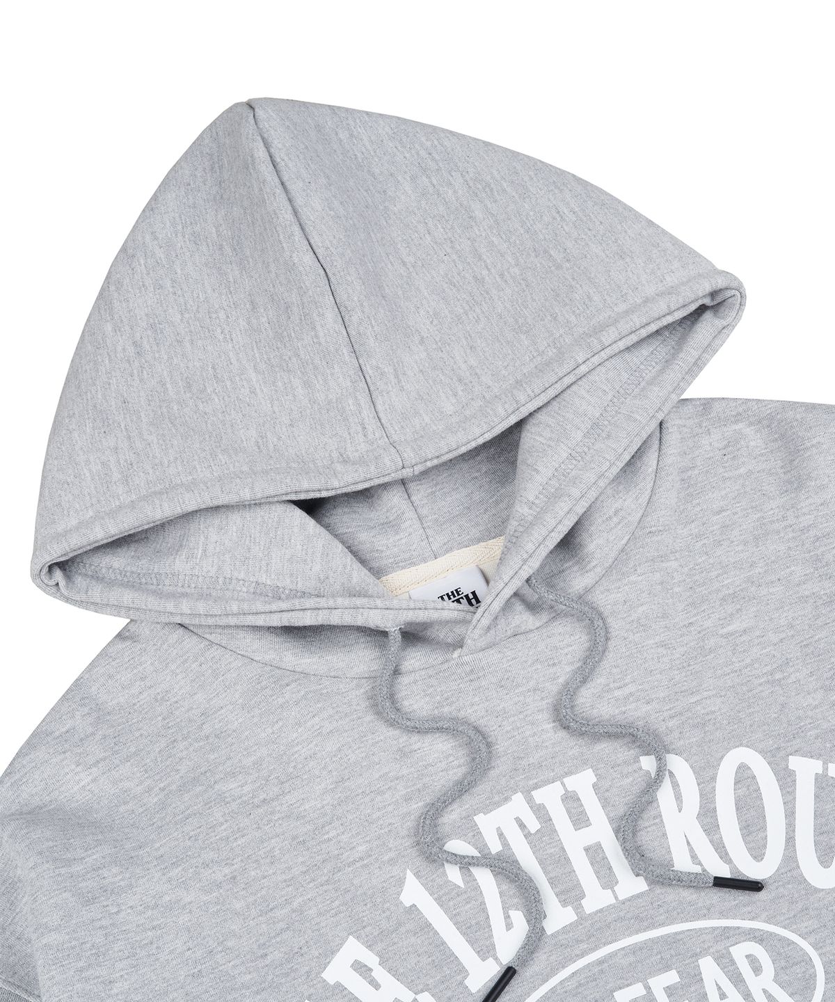 더트웰브라운드(THE 12TH ROUND) THE 12TH ROUND SIGNATURE SWEATSHIRT HOODIE GRAY