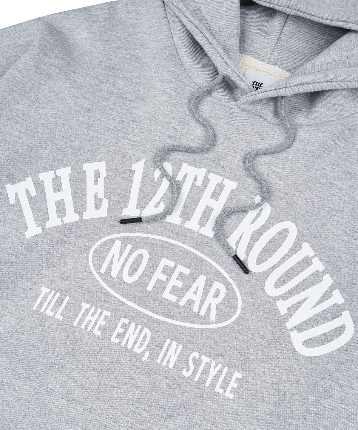 더트웰브라운드(THE 12TH ROUND) THE 12TH ROUND SIGNATURE SWEATSHIRT HOODIE GRAY