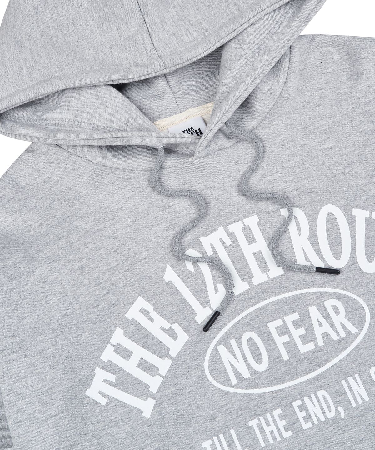 더트웰브라운드(THE 12TH ROUND) THE 12TH ROUND SIGNATURE SWEATSHIRT HOODIE GRAY