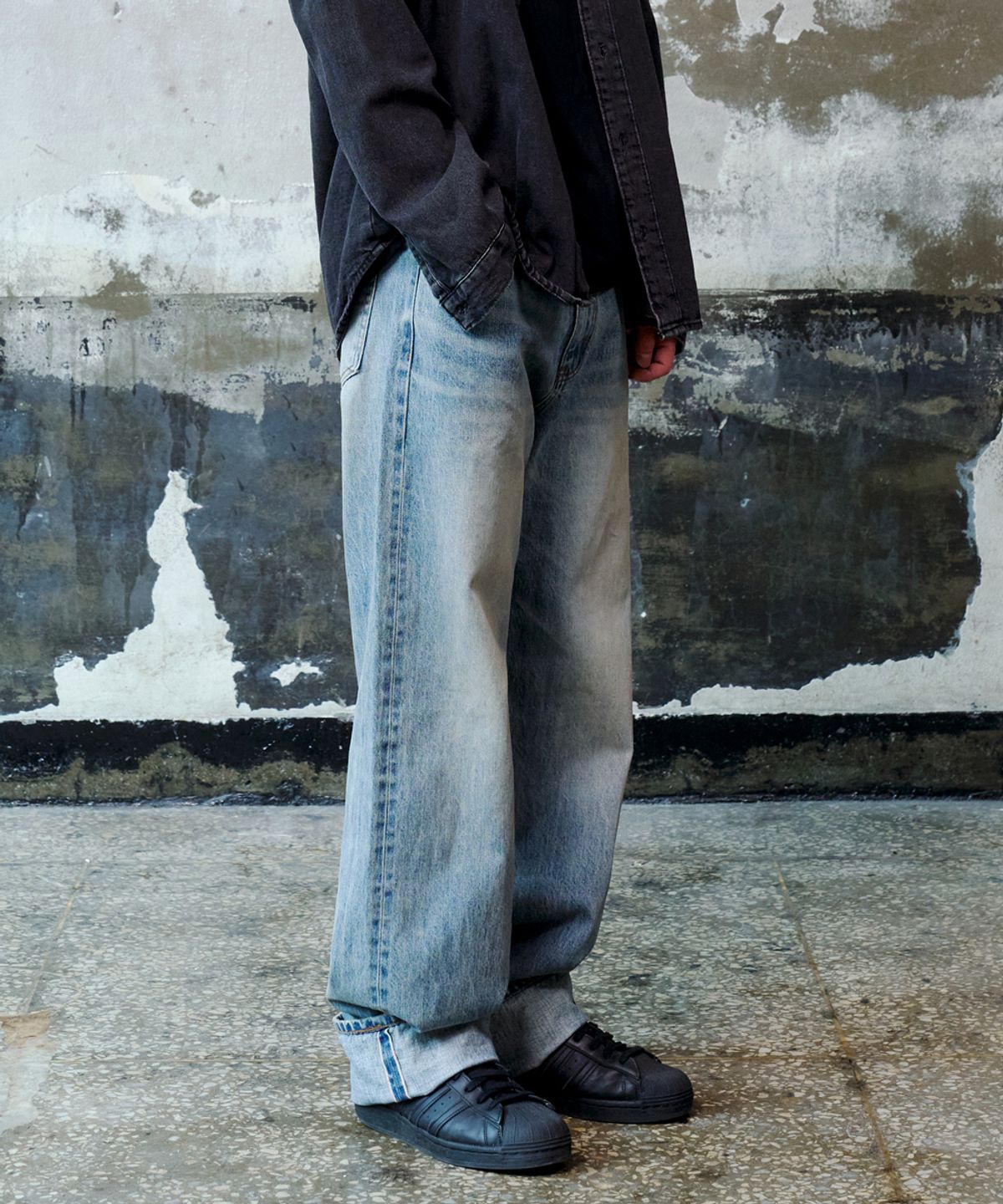 덴메이드(DENMADE) DEN0761 Faded Selvedge Wide - Golden Hour