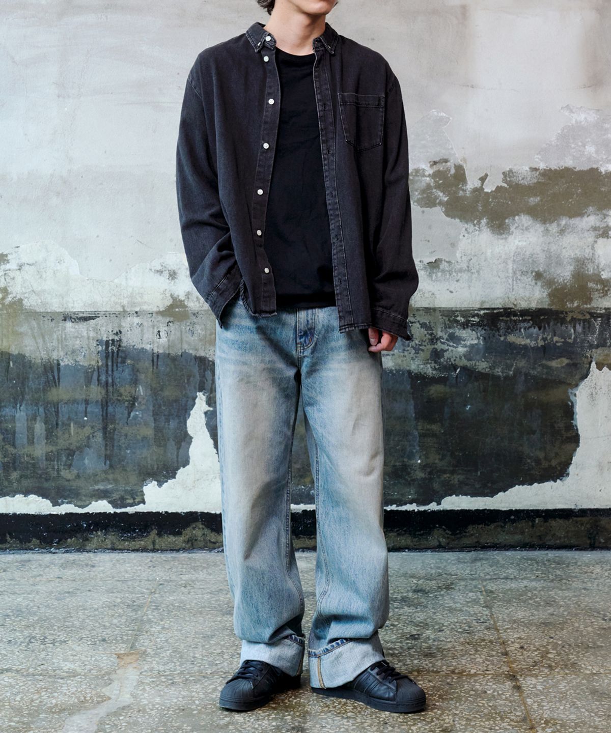 덴메이드(DENMADE) DEN0761 Faded Selvedge Wide - Golden Hour