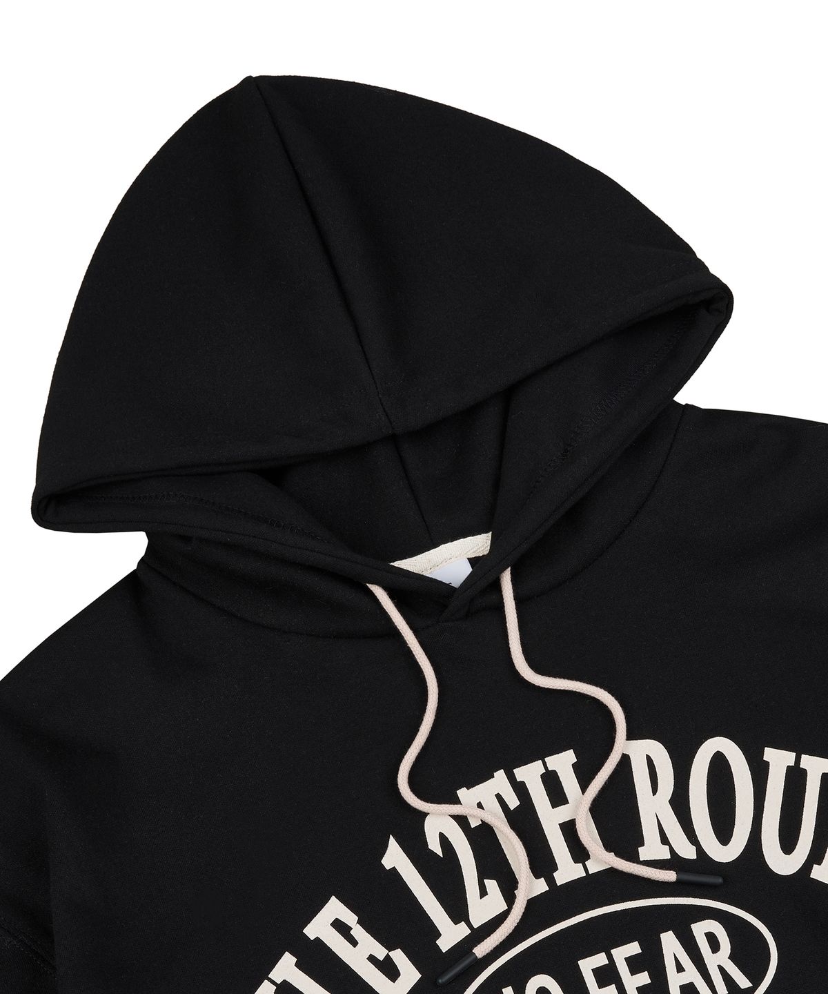 더트웰브라운드(THE 12TH ROUND) THE 12TH ROUND SIGNATURE SWEATSHIRT HOODIE BLACK
