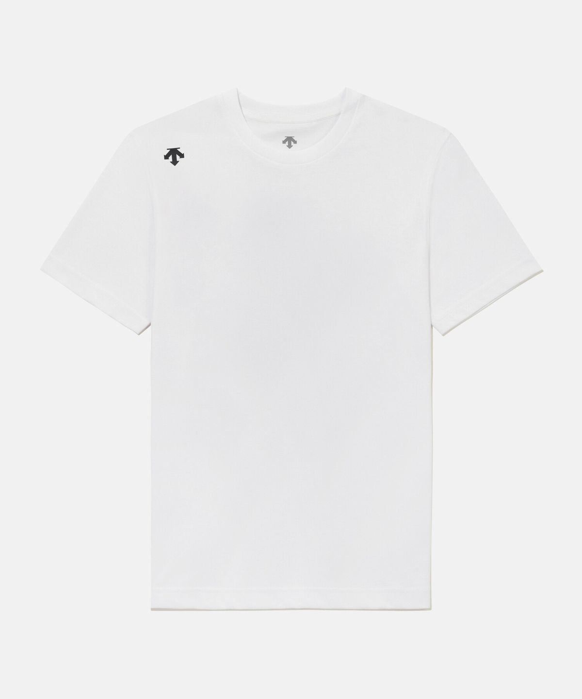 데상트(DESCENTE) 컴포트핏 백그래픽 반팔 티셔츠 화이트 SR123UTS16
