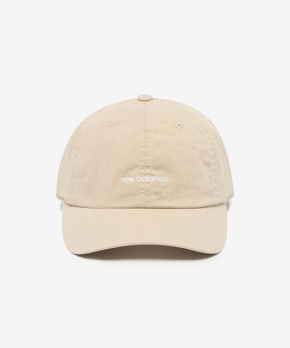 뉴발란스(NEW BALANCE) NBGDGS1102 / 레터 로고 볼캡 (BEIGE)