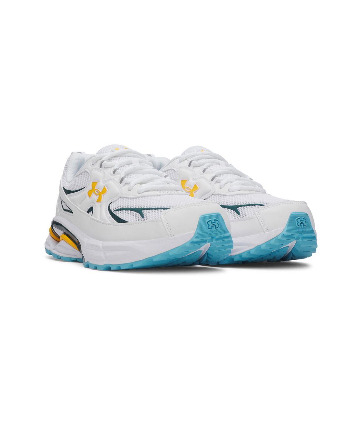언더아머(UNDERARMOUR) UA 애퍼리션 테크 - 화이트:아덴 그린 / 6005280-101