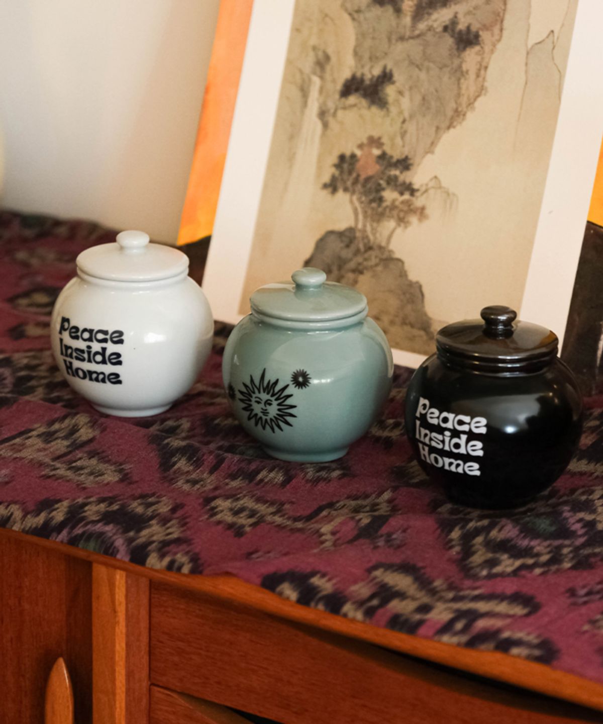 바나코(BANACO) 액막이 항아리 3colors (본품 + 소금 + 메세지 카드 + 선물 박스 포장)