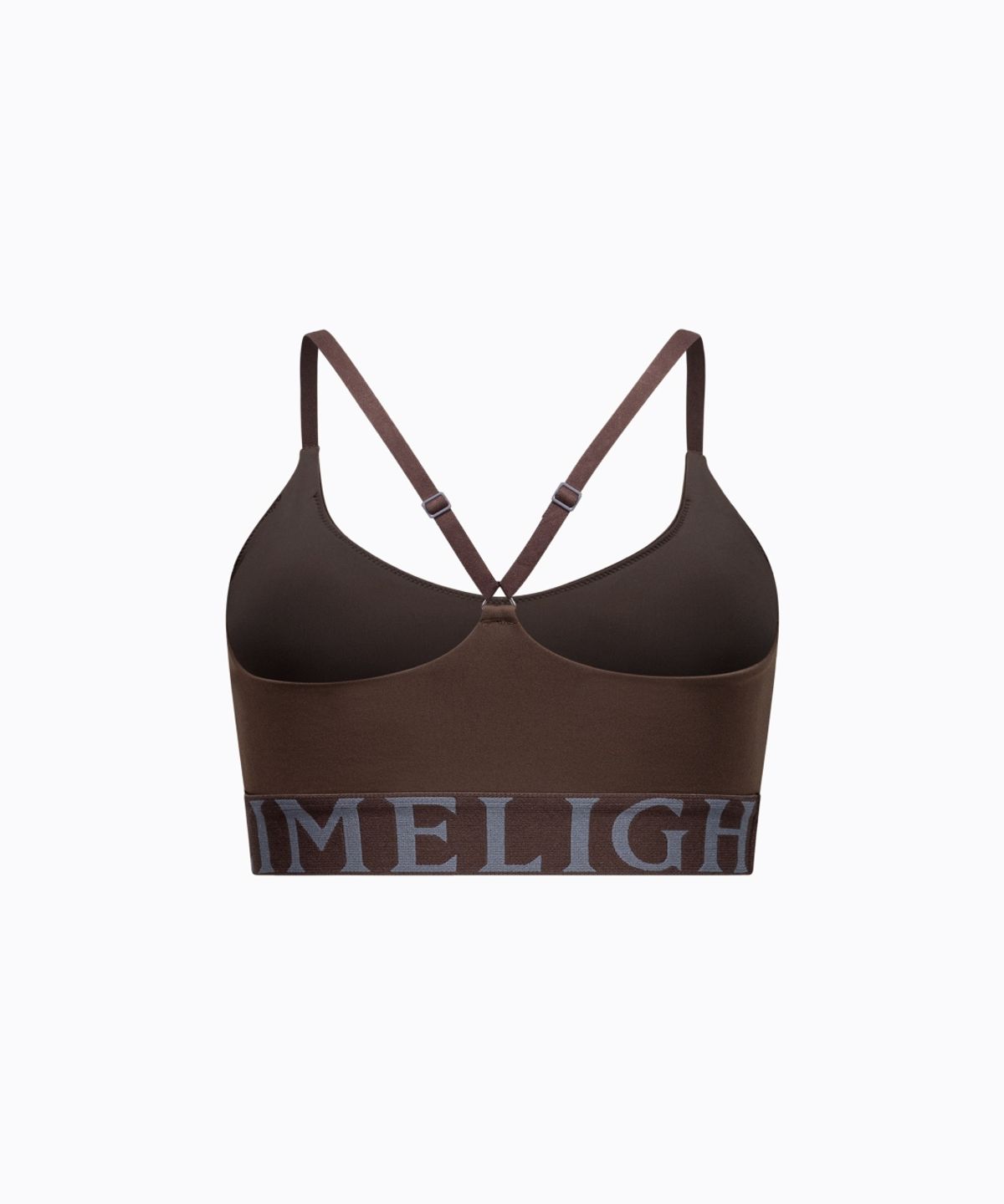 라임라잇 어패럴(LIMELIGHT APPAREL) 라임라잇 엘리트 스포츠 브라 (브라운/그레이)