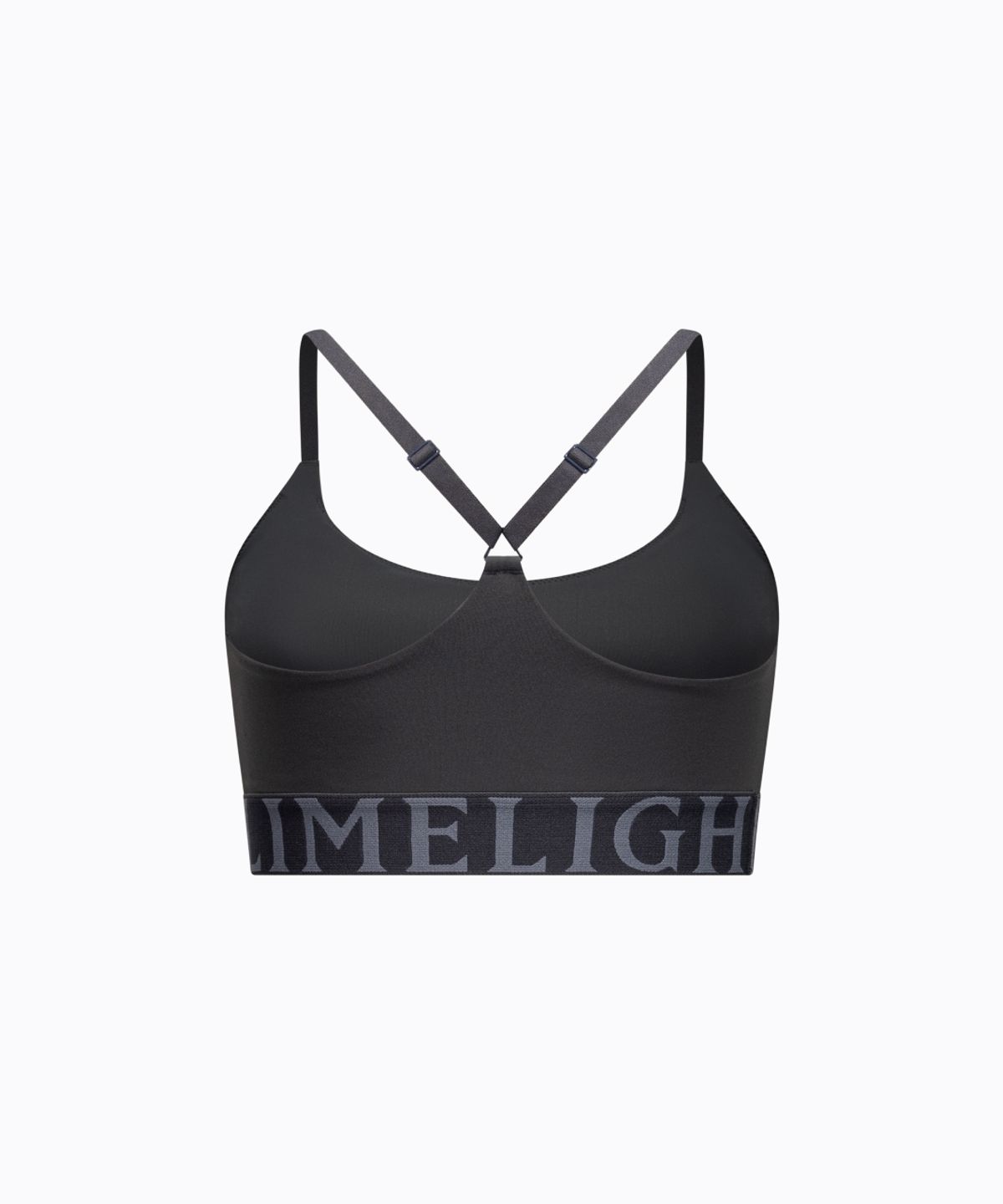 라임라잇 어패럴(LIMELIGHT APPAREL) 라임라잇 엘리트 스포츠 브라 (차콜/그레이)