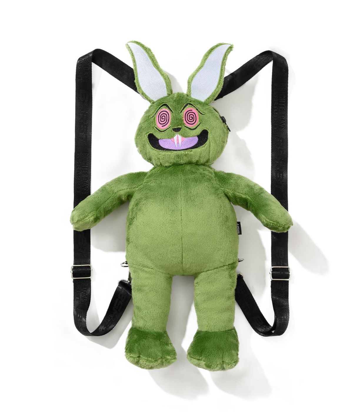 비에스래빗(BSRABBIT) 트리피 래빗 스터피드 돌 백팩 그린