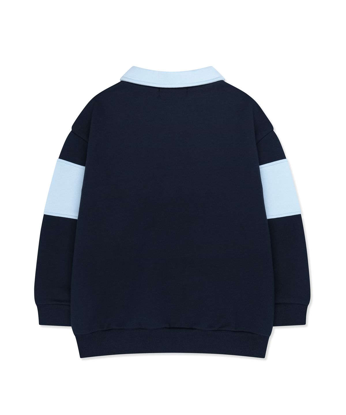 브라운브레스 키즈(BROWNBREATH KIDS) KIDS HALF ZIP UP CREWNECK - NAVY