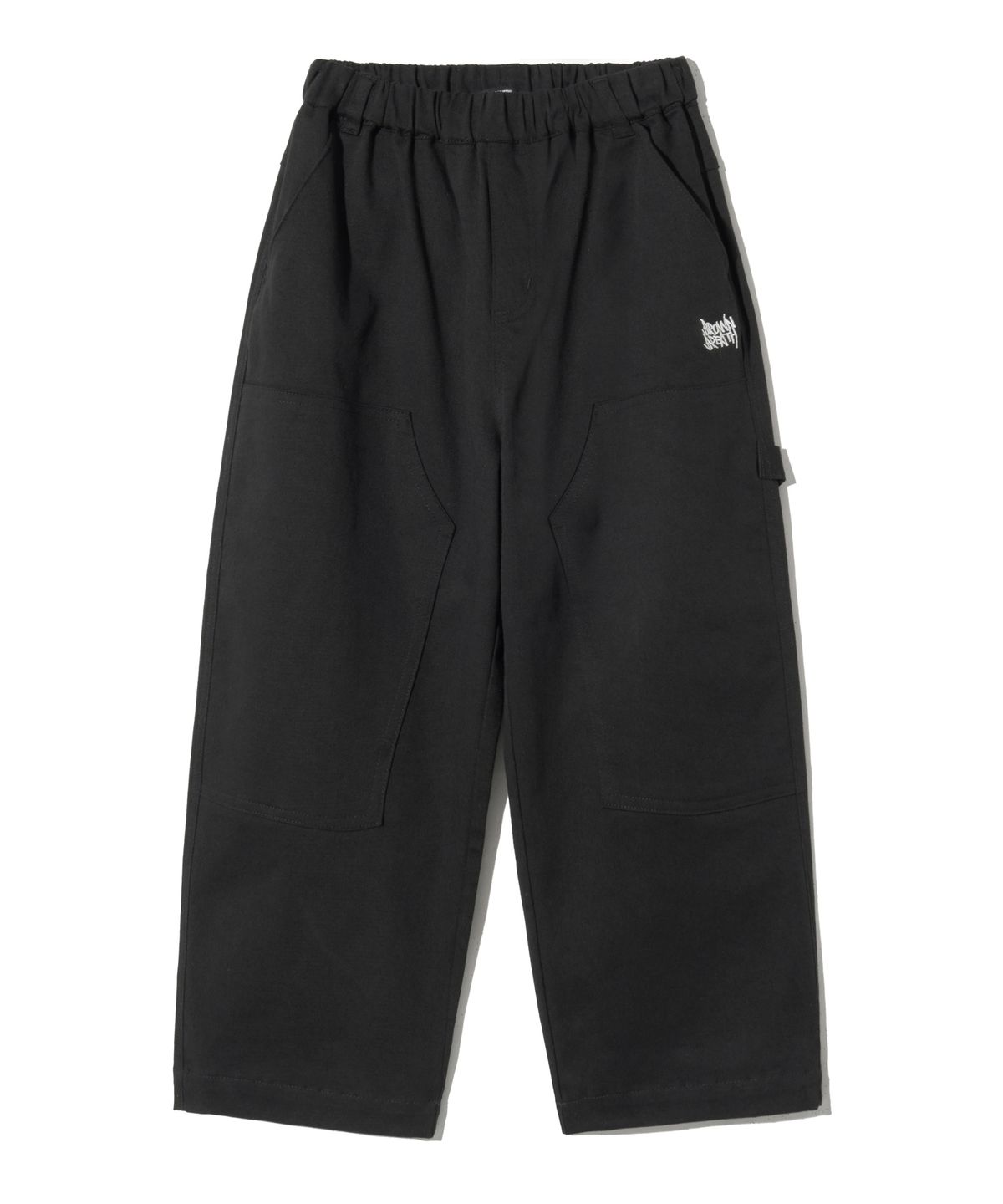 브라운브레스 키즈(BROWNBREATH KIDS) KIDS DOUBLE KNEE CHINO PANTS - BLACK