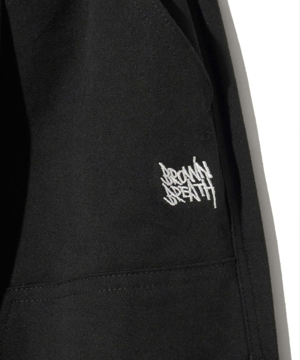 브라운브레스 키즈(BROWNBREATH KIDS) KIDS DOUBLE KNEE CHINO PANTS - BLACK