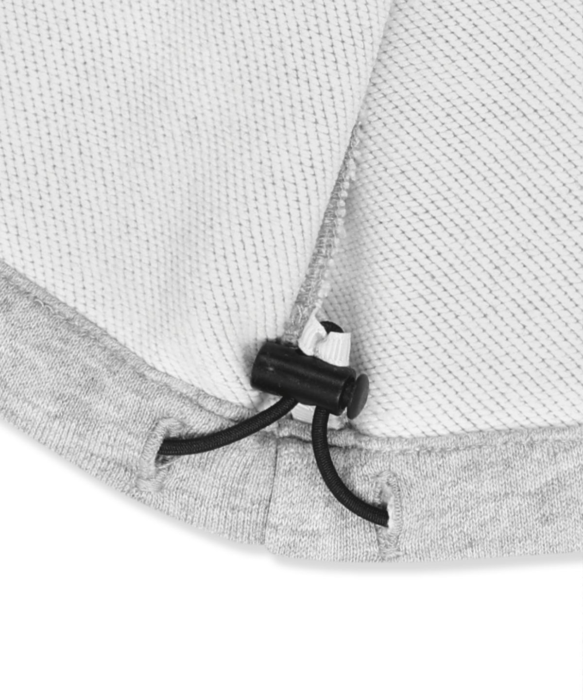 브라운브레스 키즈(BROWNBREATH KIDS) KIDS GIRL CROP HOOD ZIP UP - M/GREY