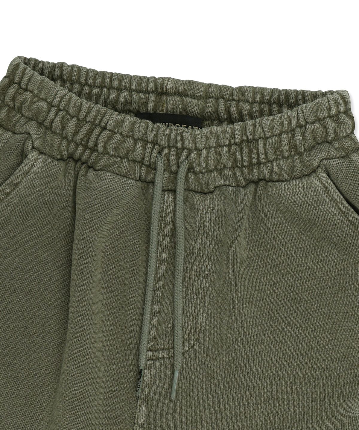 브라운브레스 키즈(BROWNBREATH KIDS) KIDS PIGMENT RAW CUT PANTS - KHAKI