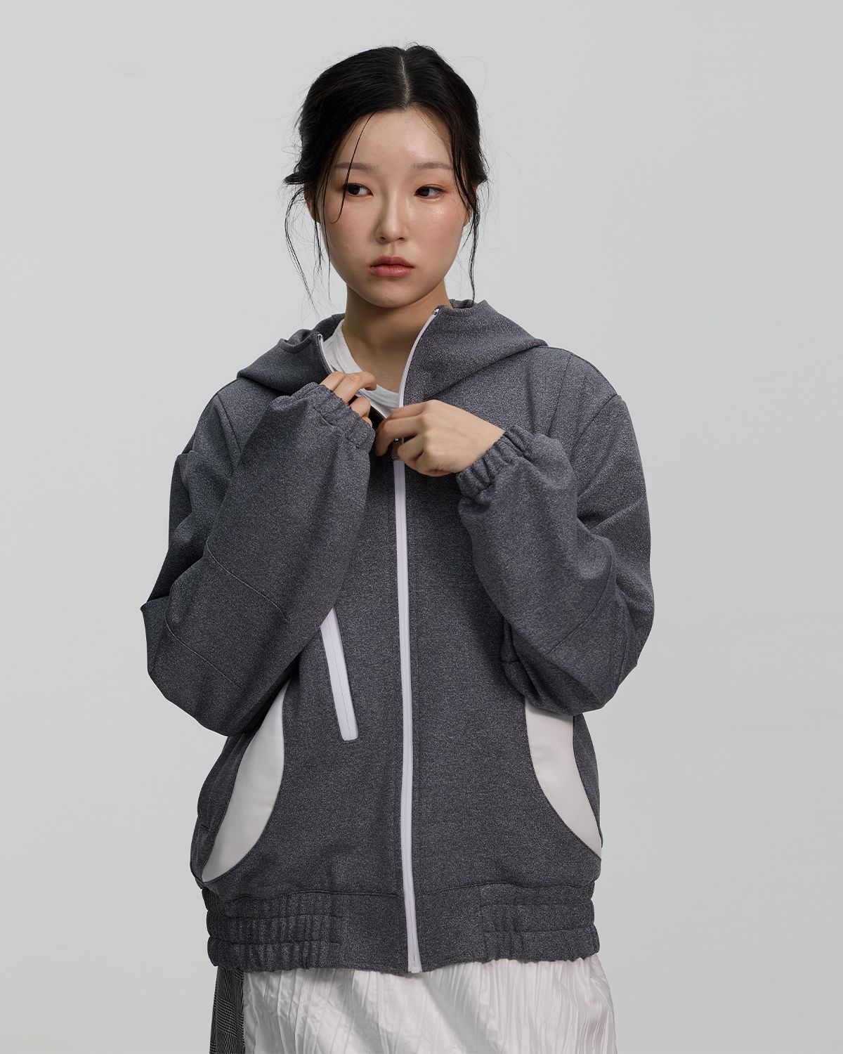 와이쏘씨리얼즈(WHYSOCEREALZ) Moon Phase Zip-up Hoodie (Chanan & 배인경)