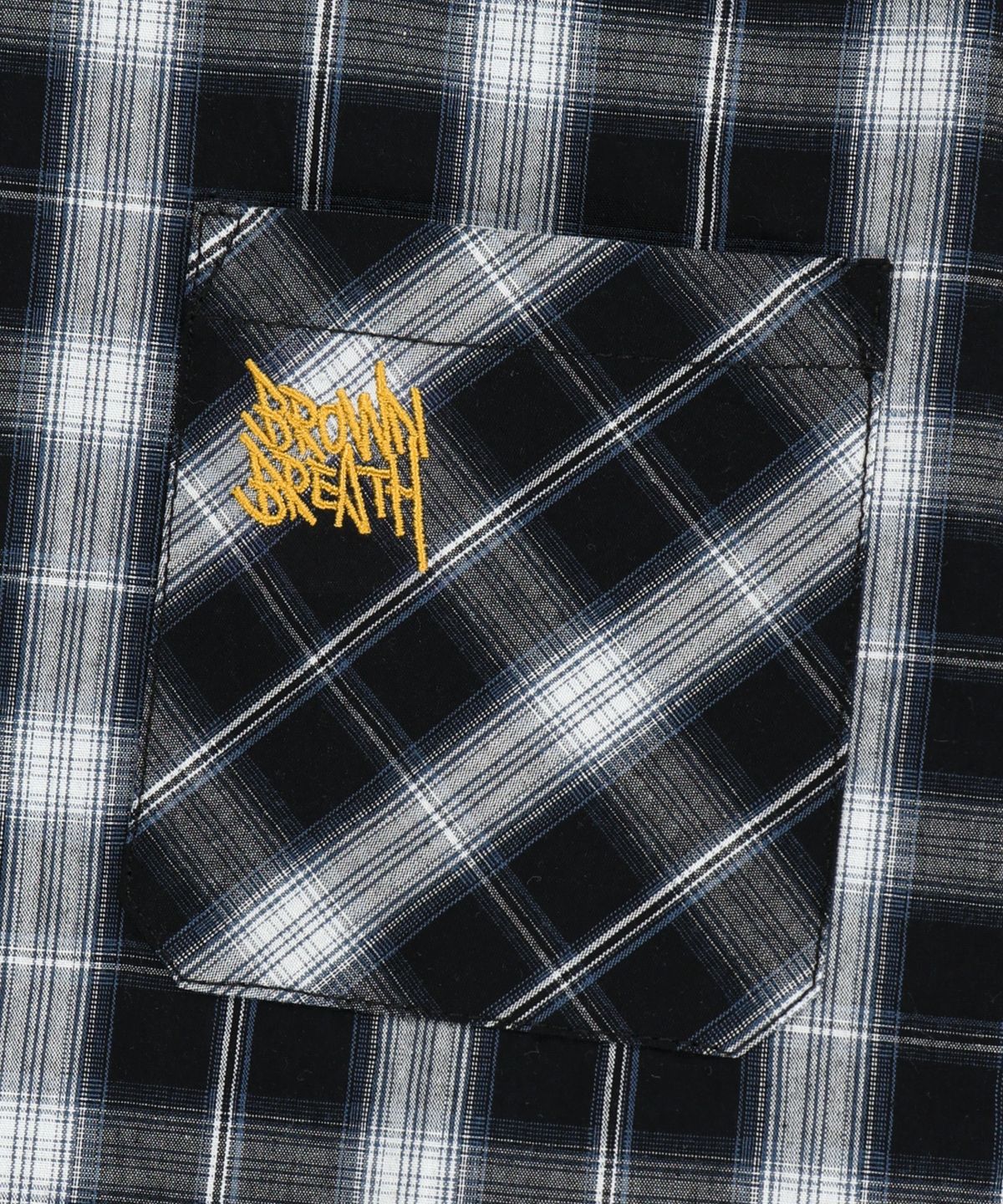 브라운브레스 키즈(BROWNBREATH KIDS) KIDS TAG CHECK SHIRTS - NAVY