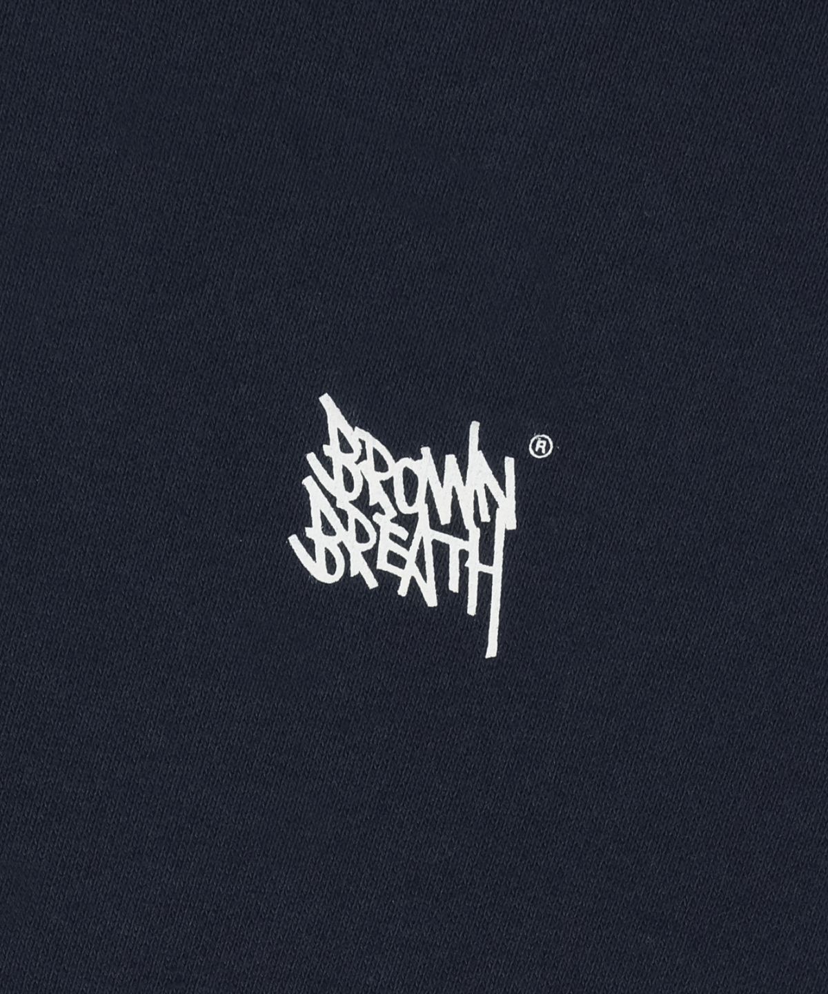 브라운브레스 키즈(BROWNBREATH KIDS) KIDS TAG CREWNECK - NAVY