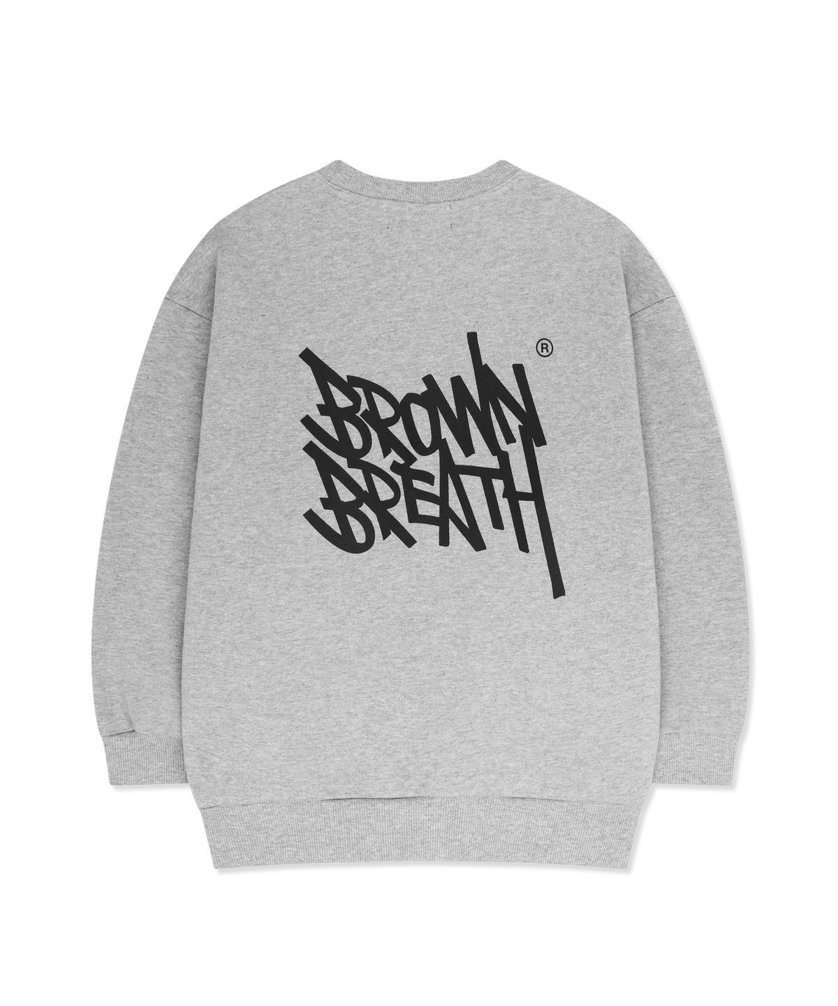 브라운브레스 키즈(BROWNBREATH KIDS) KIDS TAG CREWNECK - M/GREY