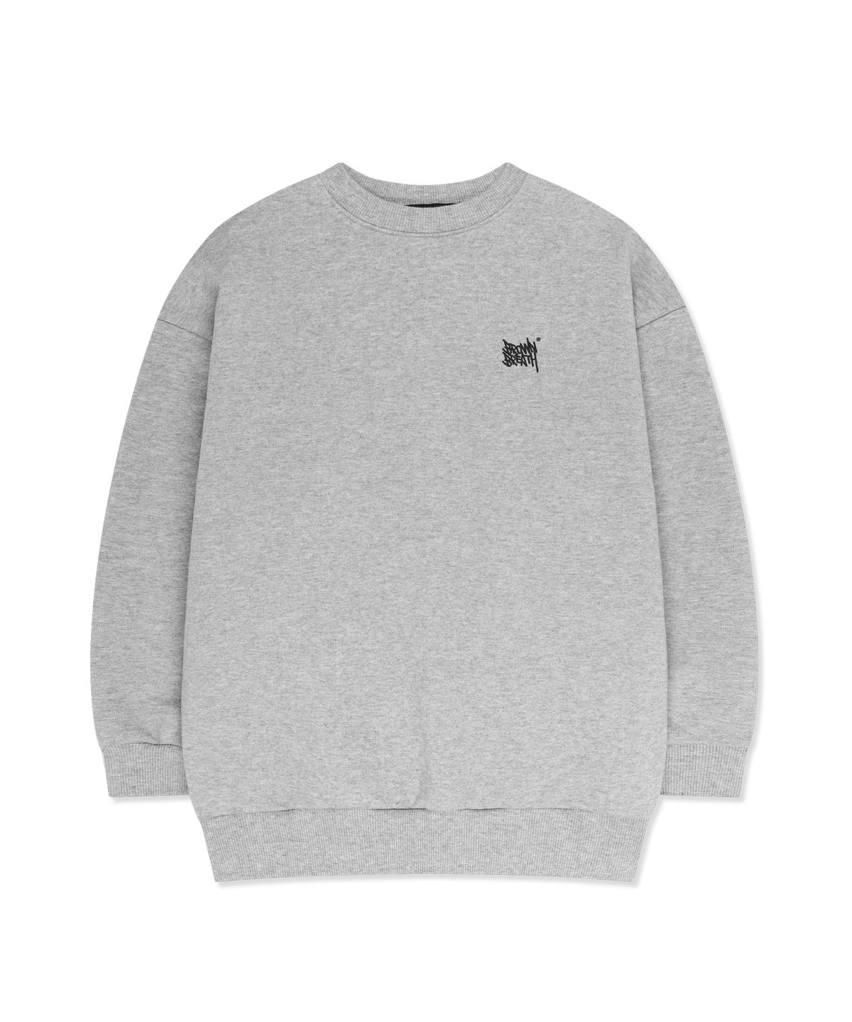 브라운브레스 키즈(BROWNBREATH KIDS) KIDS TAG CREWNECK - M/GREY