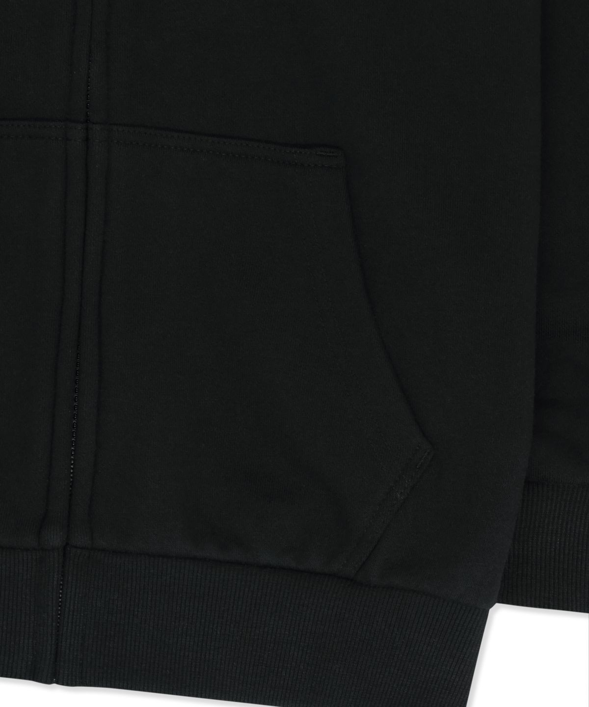 브라운브레스 키즈(BROWNBREATH KIDS) KIDS TAG SPRAY HOOD ZIP UP - BLACK
