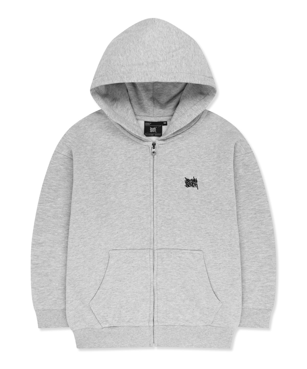 브라운브레스 키즈(BROWNBREATH KIDS) KIDS TAG SPRAY HOOD ZIP UP_3COLOR