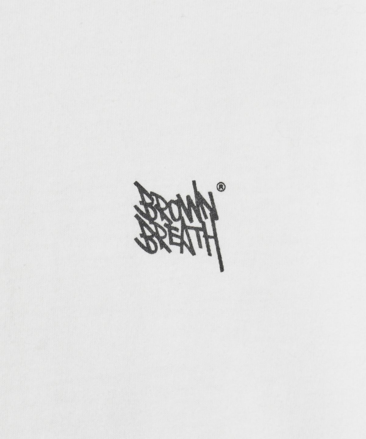 브라운브레스 키즈(BROWNBREATH KIDS) KIDS TAG LONGSLEEVE - WHITE