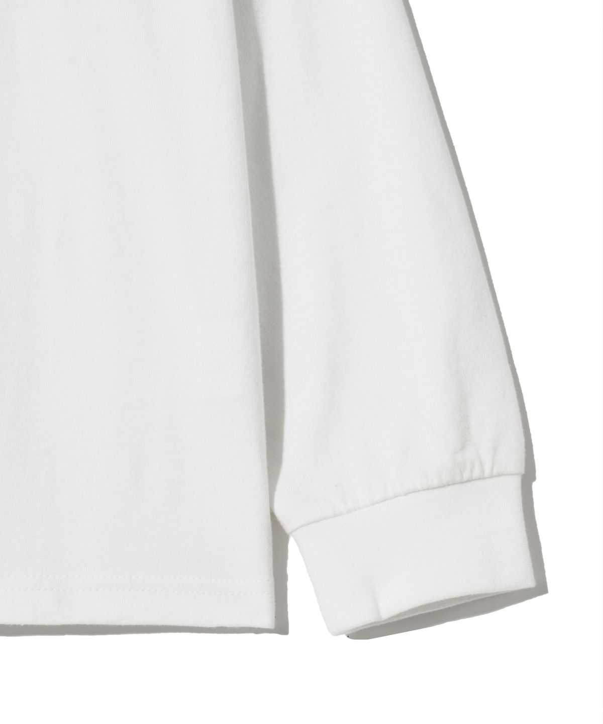 브라운브레스 키즈(BROWNBREATH KIDS) KIDS TAG LONGSLEEVE - WHITE