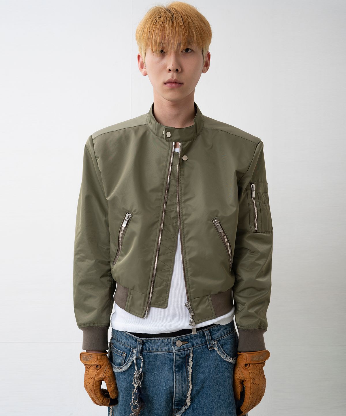 에노아스(ENOAS) 나일론 레이싱 숏 자켓