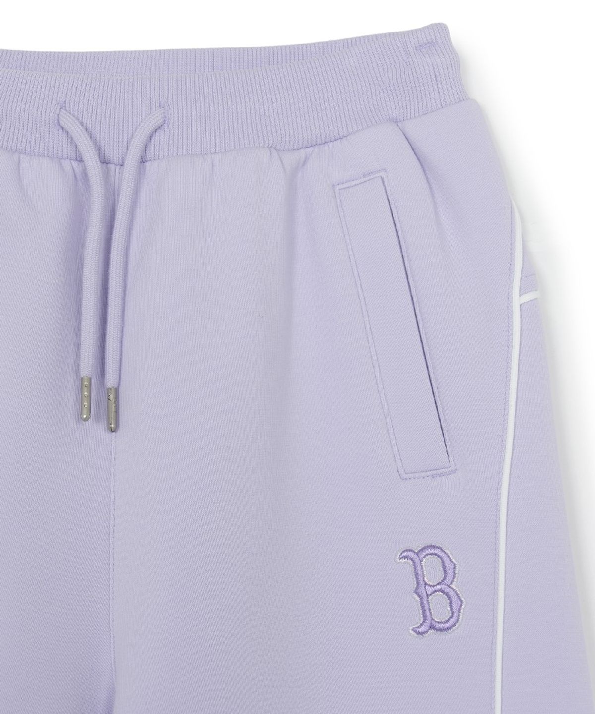 엠엘비 키즈(MLB KIDS) 애슬레저 여아 세미와이드 팬츠 BOS (Lavender)