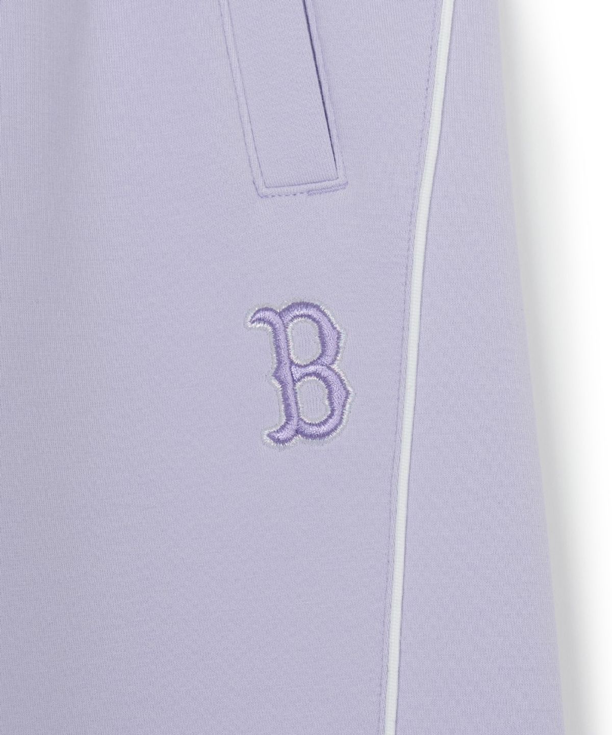 엠엘비 키즈(MLB KIDS) 애슬레저 여아 세미와이드 팬츠 BOS (Lavender)