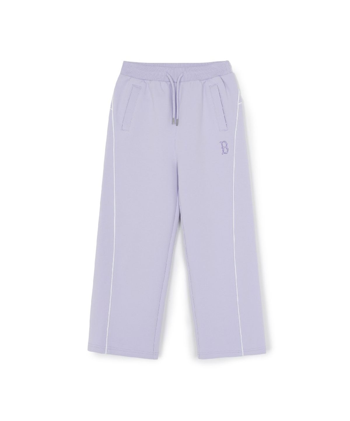 엠엘비 키즈(MLB KIDS) 애슬레저 여아 세미와이드 팬츠 BOS (Lavender)