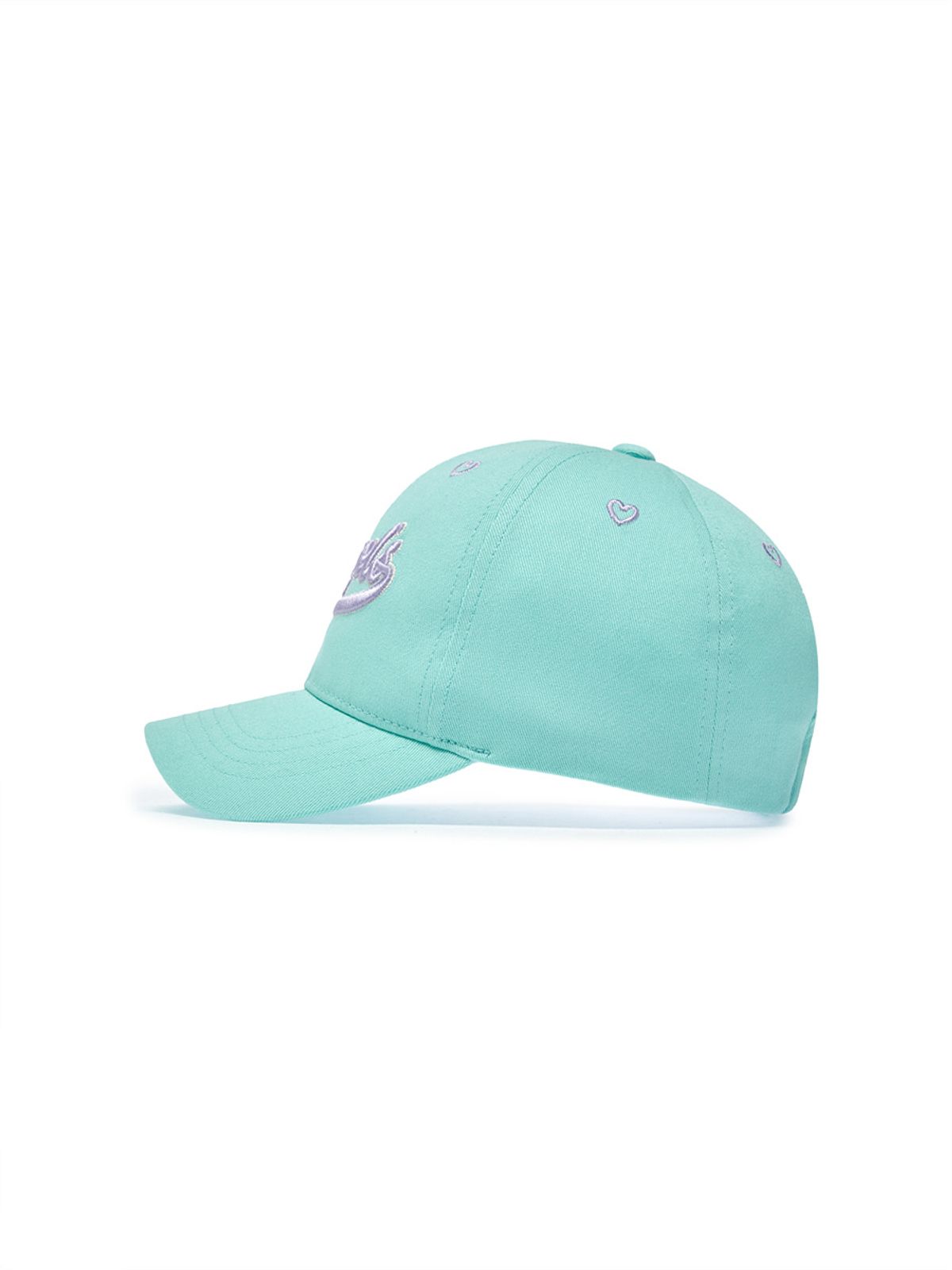 엠엘비 키즈(MLB KIDS) 여아 엔젤스 레터링 볼캡 LAA (Mint)