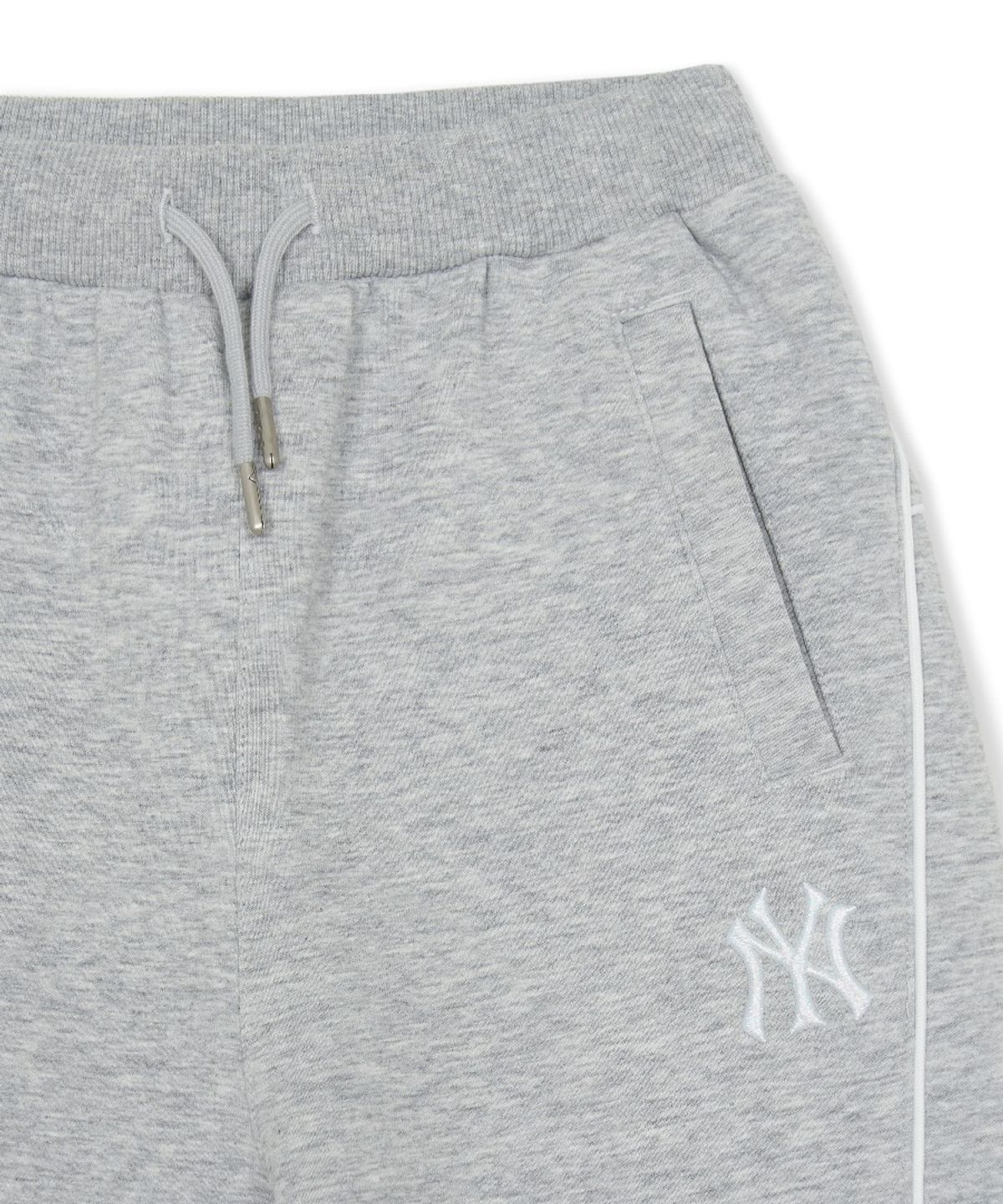 엠엘비 키즈(MLB KIDS) 애슬레저 여아 세미와이드 팬츠 NY (L.Melange Grey)