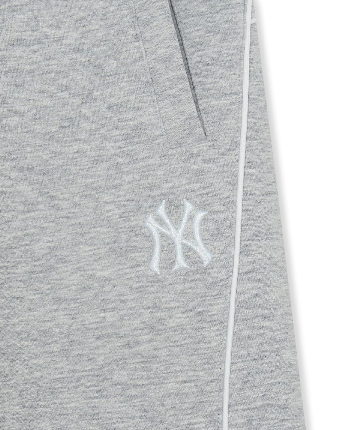 엠엘비 키즈(MLB KIDS) 애슬레저 여아 세미와이드 팬츠 NY (L.Melange Grey)
