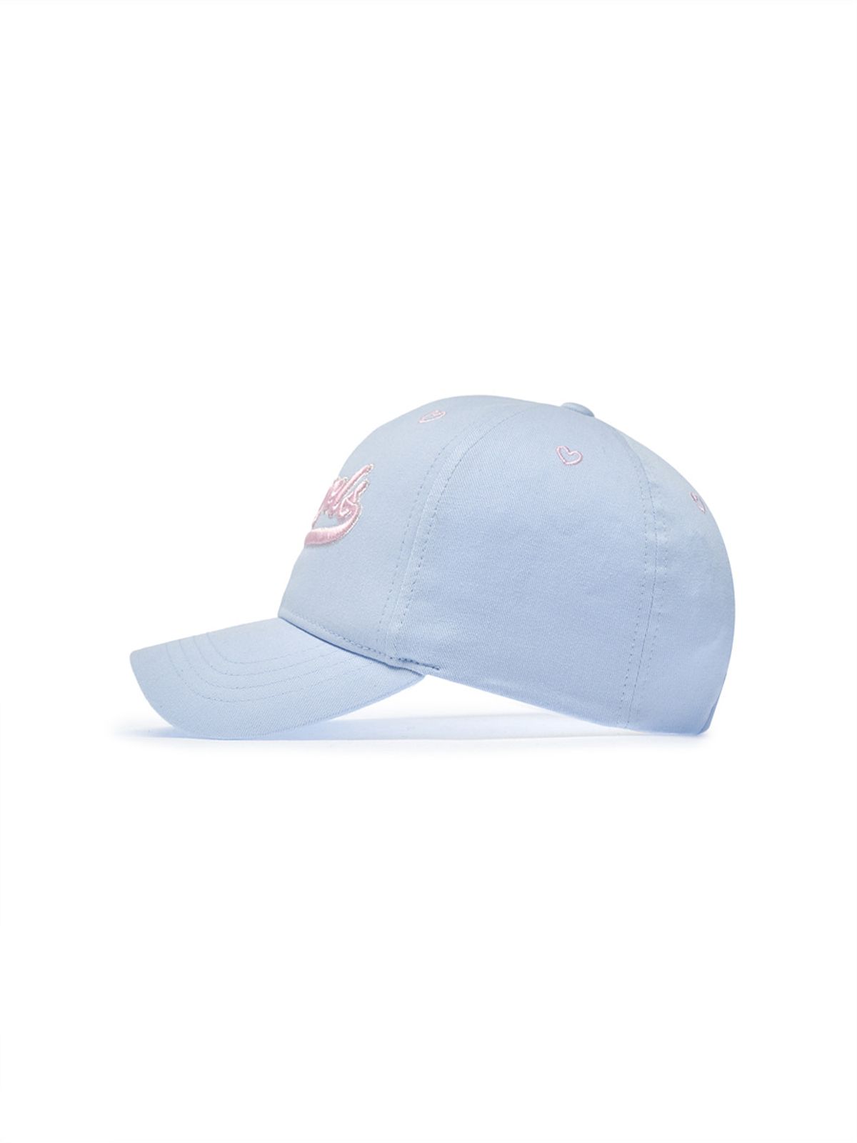 엠엘비 키즈(MLB KIDS) 여아 엔젤스 레터링 볼캡 LAA (Sky blue)