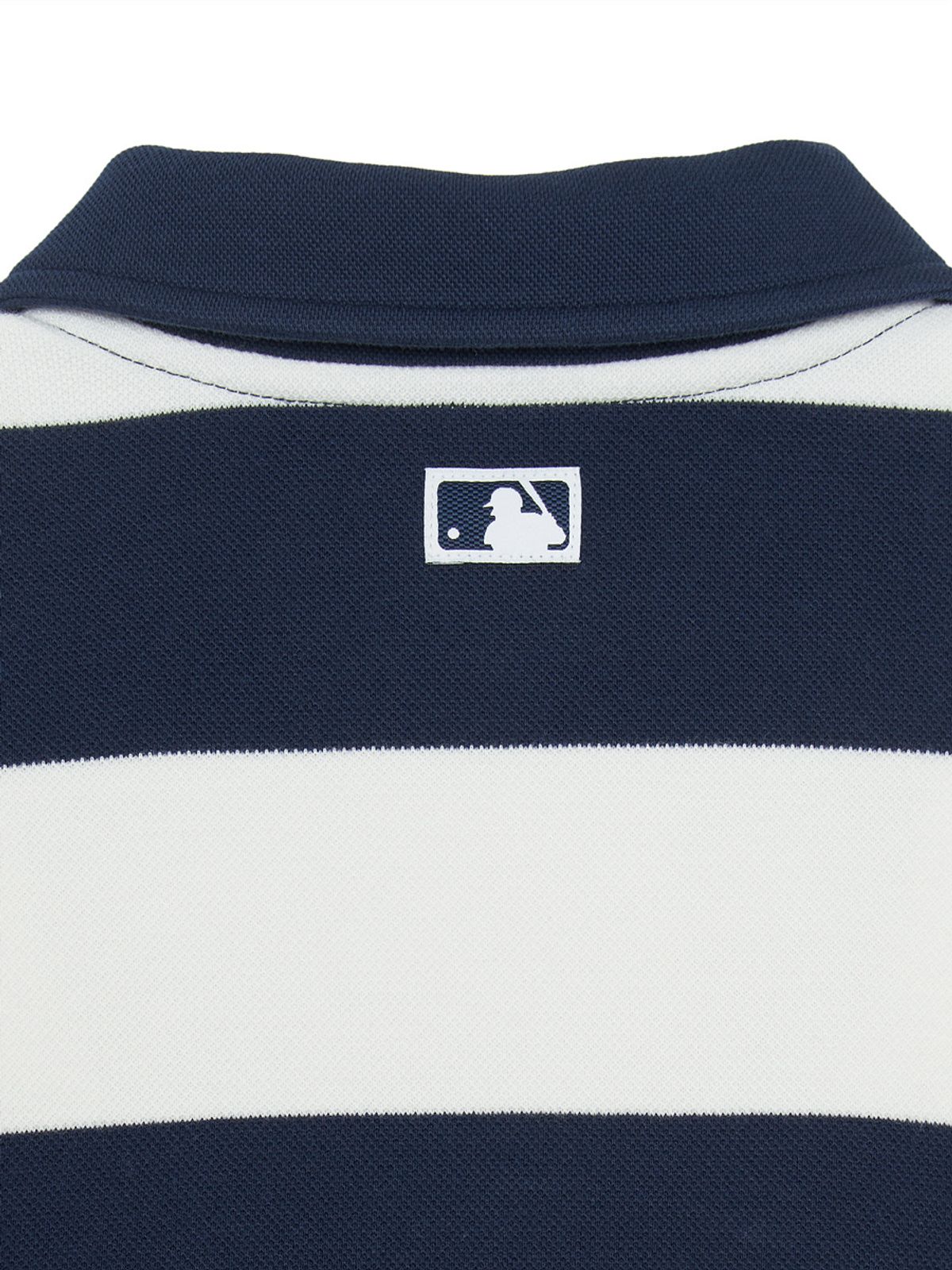 엠엘비 키즈(MLB KIDS) 스포티브 바시티 럭비 스트라이프 카라 맨투맨세트 NY (Navy)