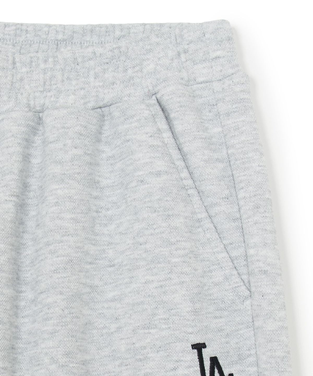 엠엘비 키즈(MLB KIDS) 스포티브 바시티 럭비 스트라이프 카라 맨투맨세트 LA (L.Melange Grey)
