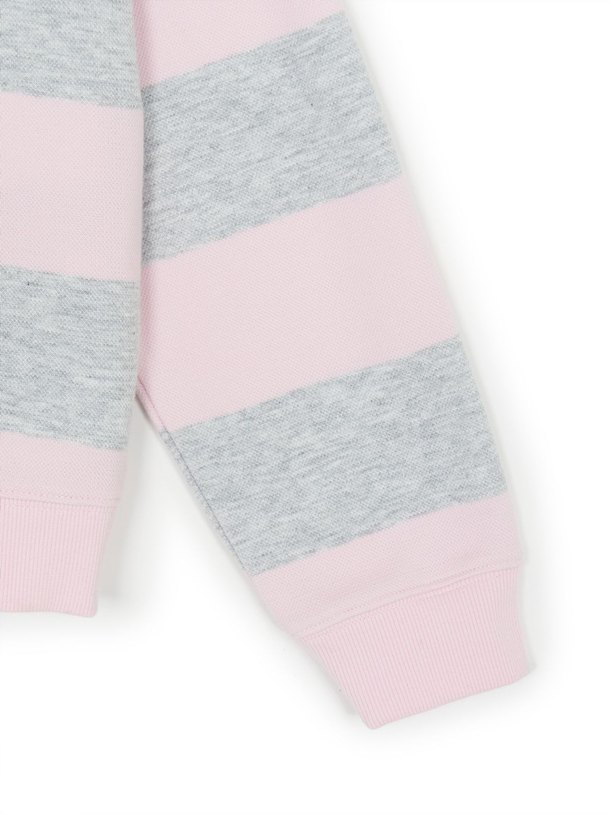 엠엘비 키즈(MLB KIDS) 스포티브 바시티 럭비 스트라이프 카라 맨투맨세트(여아) NY (L.Pink)