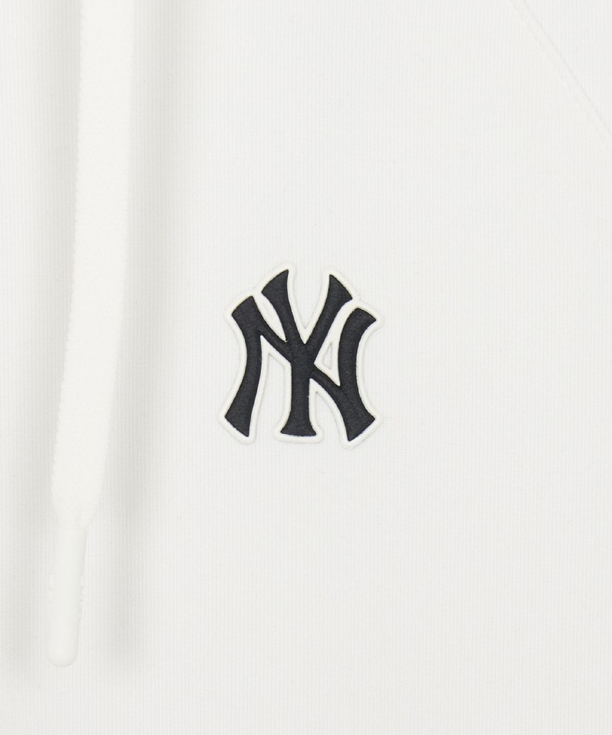 엠엘비(MLB) 여성 베이직 벌룬핏 후드집업 NY (Ivory)