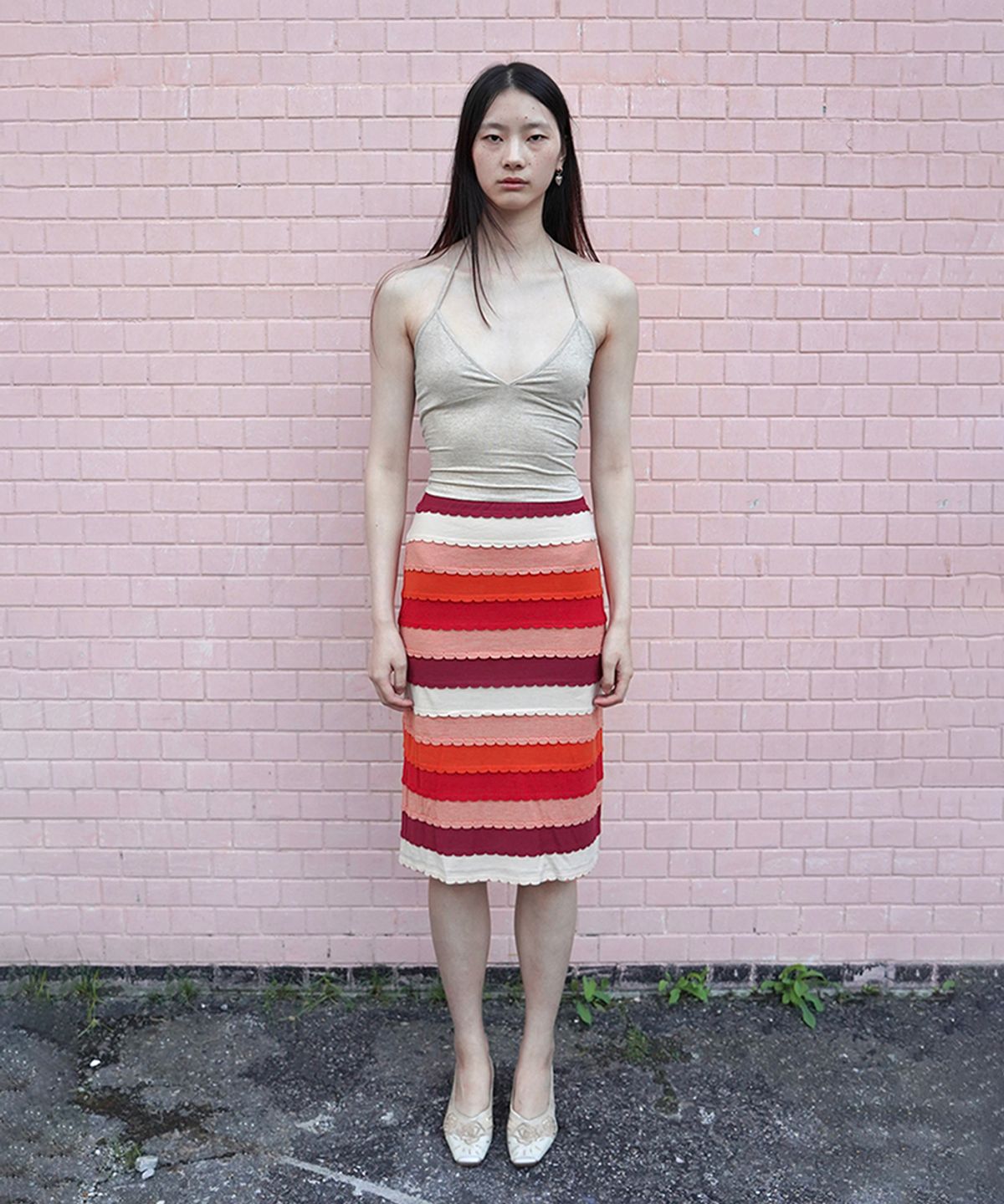 누아누(NUUANU) Serin Skirt_Multi