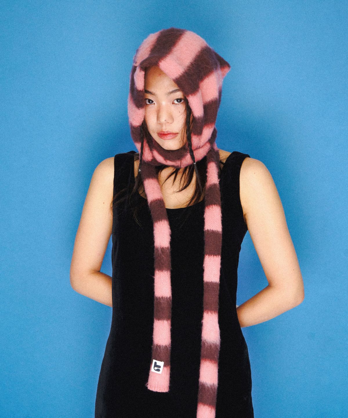 타미카집(TAMIKA ZIP) Scoop Muffler_Choco & Strawberry