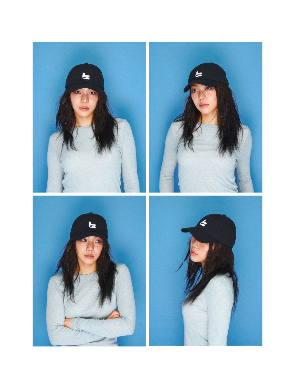 MUSINSA公式 | TAMIKA ZIP Symbol Ball Cap_Black